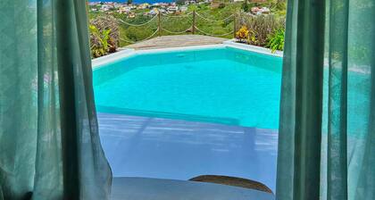 Vacation Villa 'Ocean Breeze' with Sea View, Private Pool and Wi-Fi