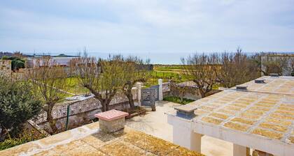 Villetta Lia mit Blick auf das Meer