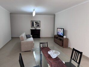 Smart TV, fireplace - Cliff side apartment, Family Friendly, surrounded by sun, sea and nature.  (Sannat)