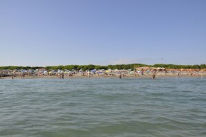 Nær stranden