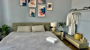 1 bedroom, iron/ironing board, free WiFi, bed sheets