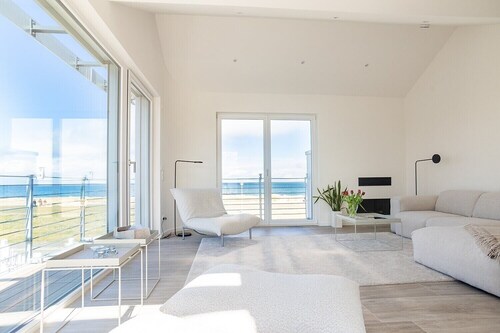 Ferienwohnung "Steuerbord" mit Meerblick, Balkon und WLAN