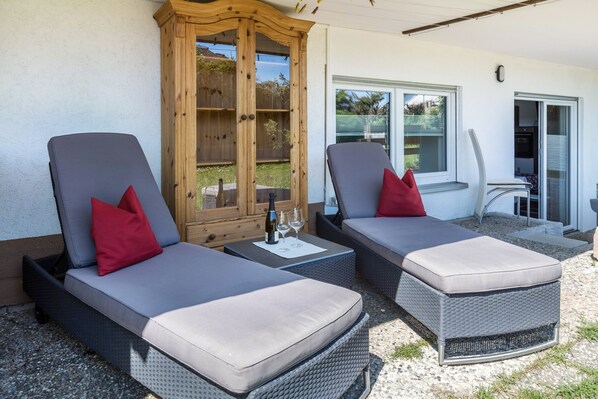 Terrace/patio - Apartment 'Ferienwohnung Am Bregenberg' with Private Terrace and Wi-Fi (Bräunlingen)