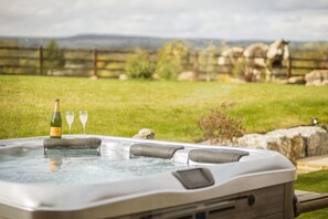 Baignoire à remous extérieure