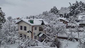 Voorkant van accommodatie