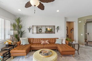 TV connectée, cheminée