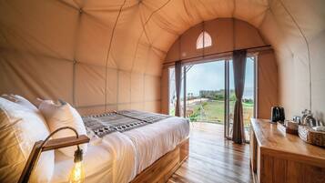 Deluxe Tent | 1 bedroom, bed sheets