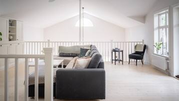 Smart-tv, en stereo och datorskÀrmar