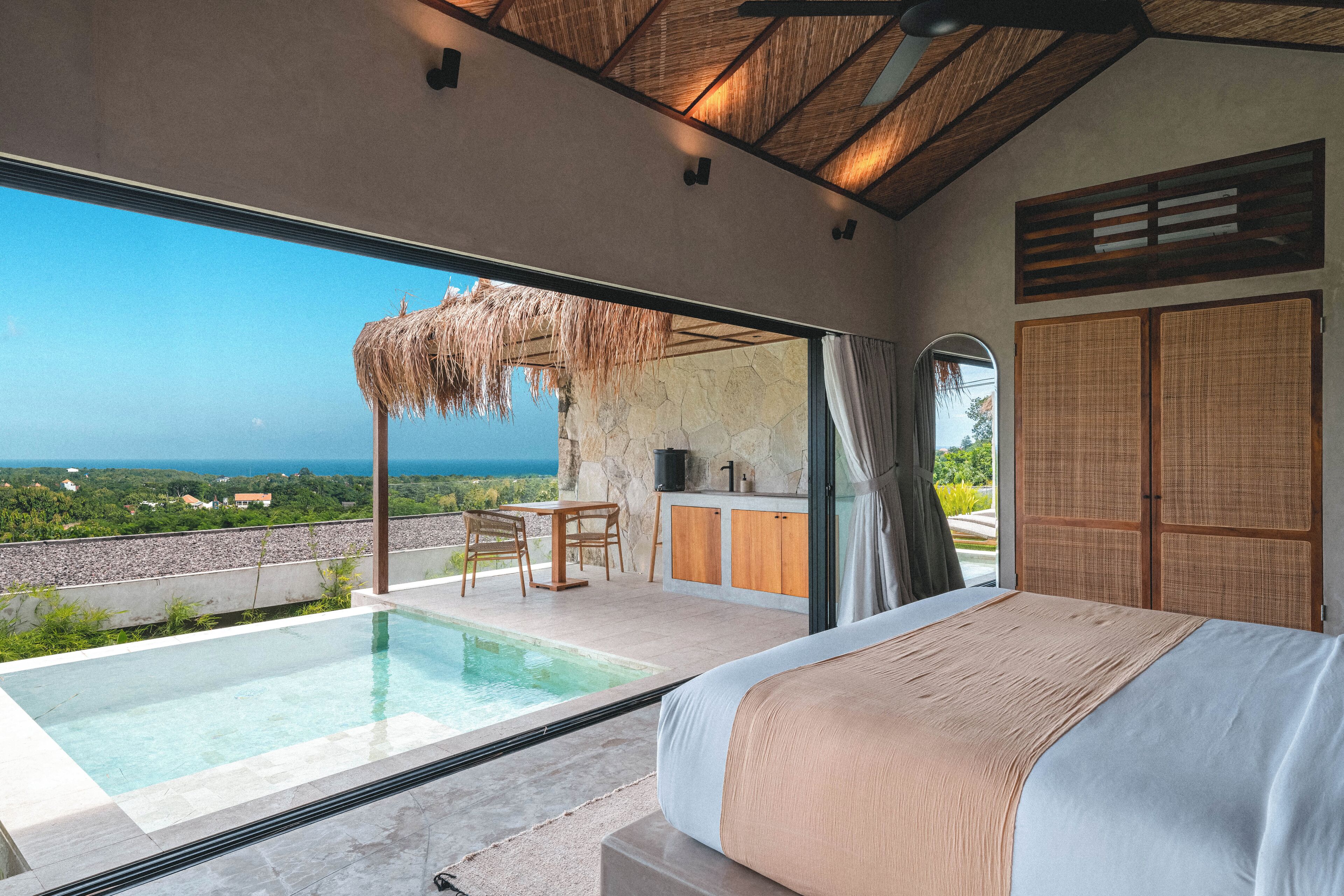 Vila Khas, 1 kamar tidur, kolam renang pribadi | 1 kamar tidur, brankas, meja kerja, dan Wi-Fi gratis