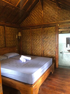 Free WiFi, bed sheets - Serenity Lodge Tetebatu Lombok (Tetebatu)