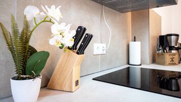 City Condo | Private kitchen | Fridge, oven, stovetop, dishwasher