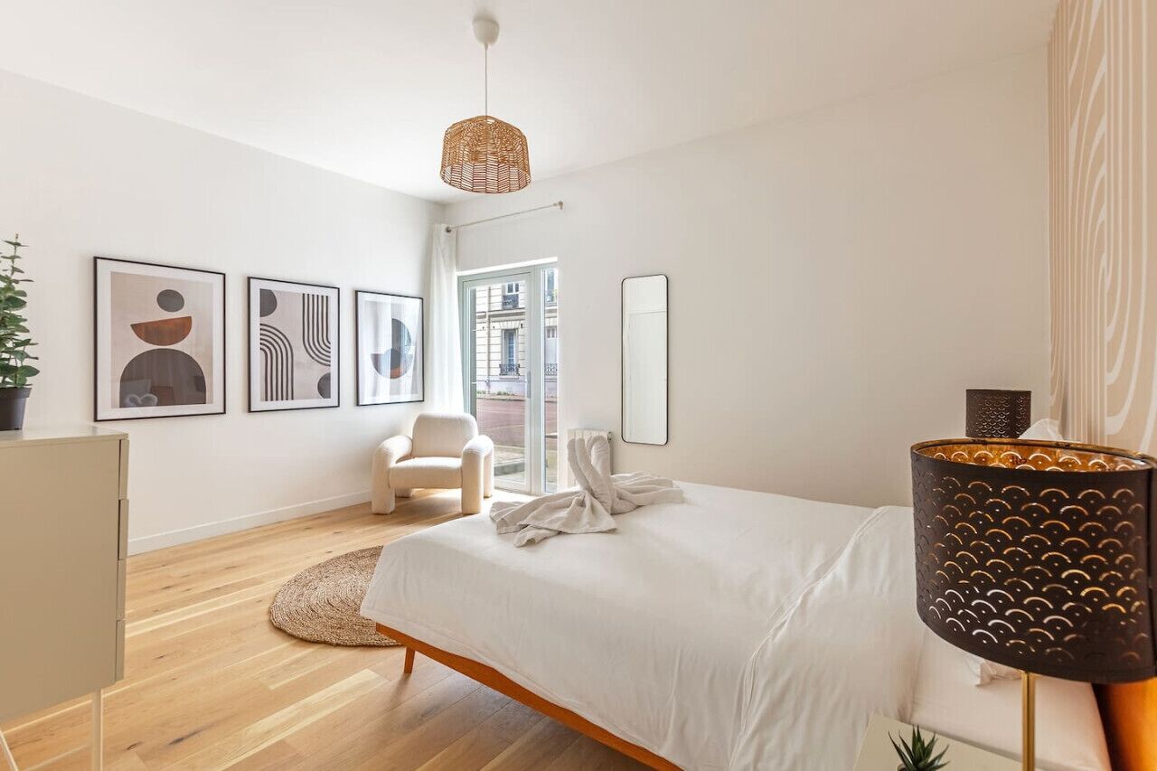 1 bedroom, desk, iron/ironing board, WiFi