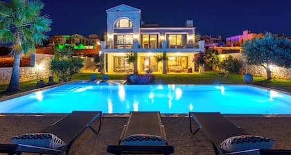 Two Stone Villas With Magnificent Private Pools in Cesme