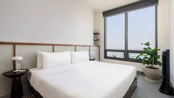 2 bedrooms, iron/ironing board, travel crib, WiFi