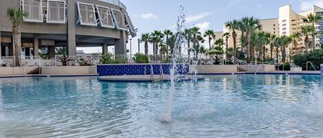 Una piscina climatizada