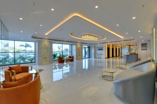 Lobby sitting area
