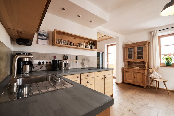 Private kitchen - Ferienhaus Steinbacher Direkt am Tegernsee (Tegernsee)