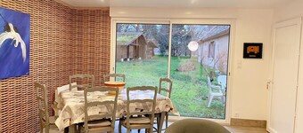 Charming Countryside Cottage with Private Lake, Terrace, and Modern Amenities