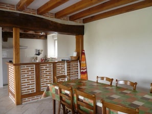 Dining - Spacious house with garden in the Loire Castles (Cour-Cheverny)