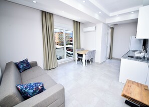 Basic Apartment | Private kitchen | Fridge, stovetop, dishwasher, highchair - Alkan Apart (Demre)