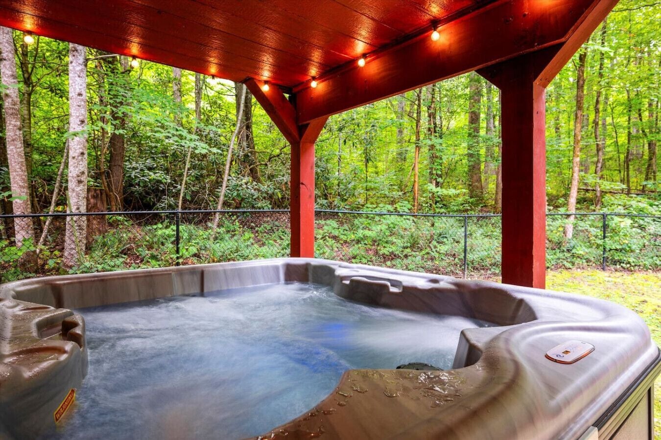 Baignoire à remous extérieure