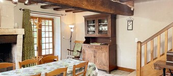 Casa rural encantadora con jardín privado, cerca de los castillos y actividades en el corazón de Sologne