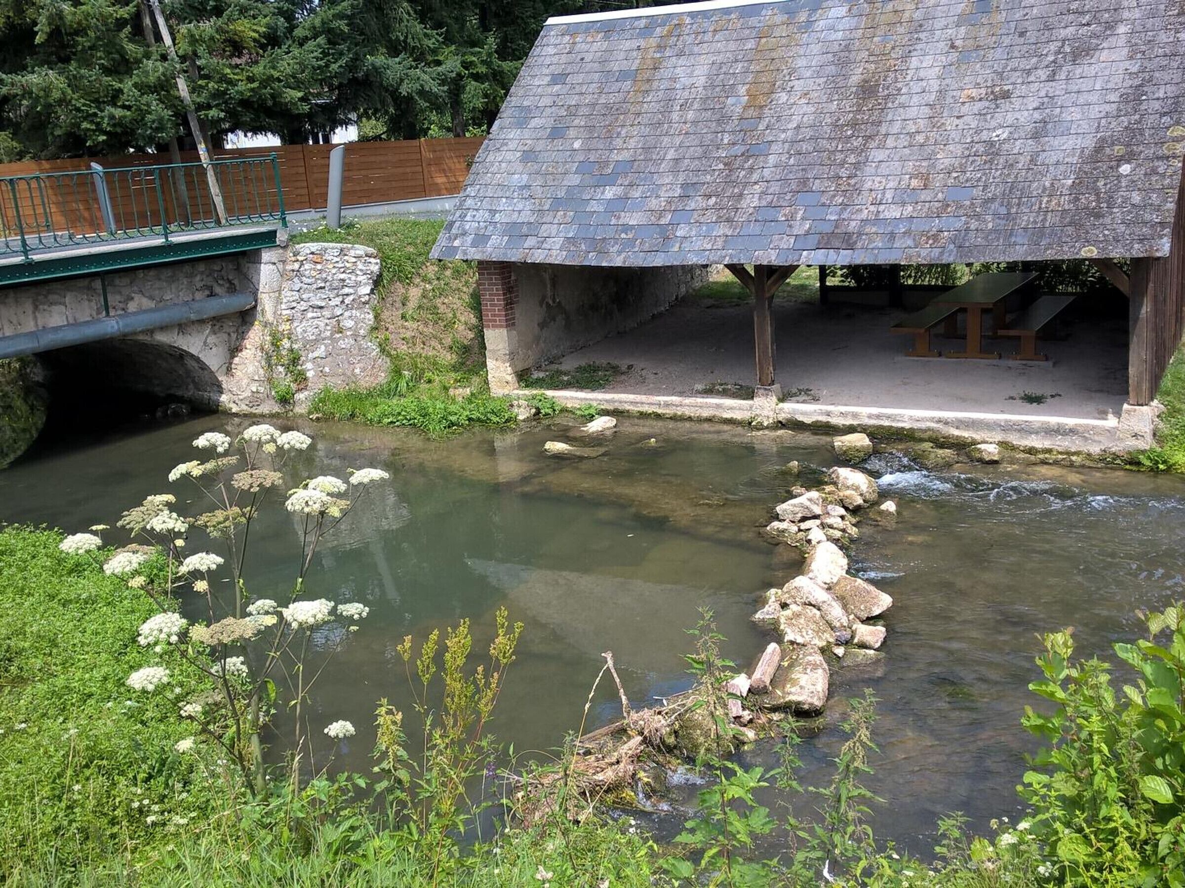 Enceinte de l’hébergement