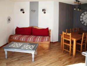 Interior - Les Orres 1800 - Spacious 3-room apt, 8 pers, heated pool, sauna (Les Orres)