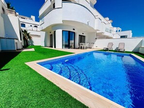 House | Pool | Indoor pool, outdoor pool - Villa in Finestrat Privezwembad, Zee- en Bergzicht (Finestrat)