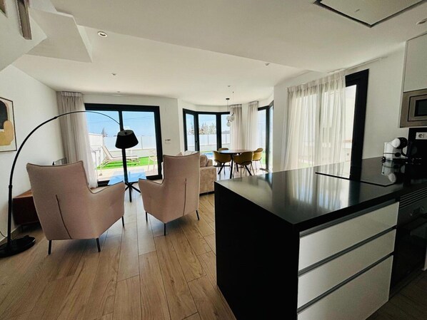 Ferienhaus | Wohnzimmer