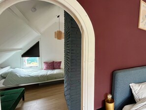 ハウス | 1 室のベッドルーム、客室ごとに異なるインテリア、ベッドシーツ