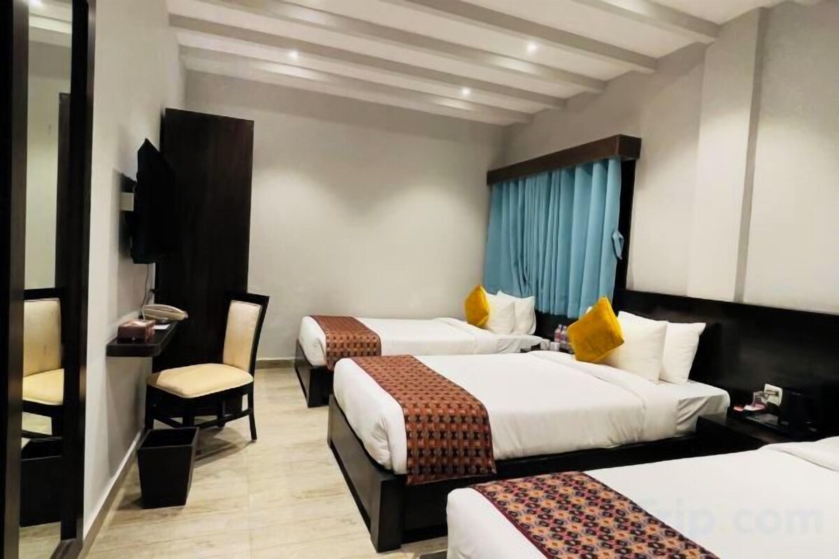 Ropa de cama de alta calidad y minibar