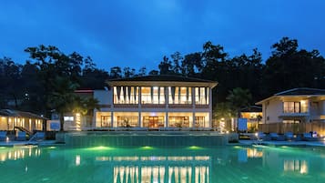 Front of property - evening/night