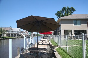 Outdoor dining - Camp Gator #1 (Barataria)