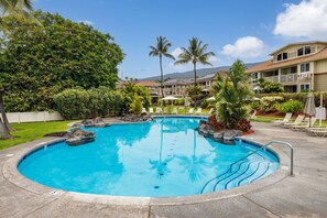 Pool - Alii Cove#Q3 Beautiful ground floor spacious 2 bedroom with Ac (Kailua Kona)