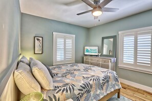 2 soverom, strykejern/-brett, wi-fi (inkludert) og sengetøy