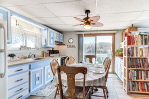 Cottage (3 Bedrooms) | Interior - Waterfront Wolcott Vacation Rental w/ Deck & Views (Wolcott)