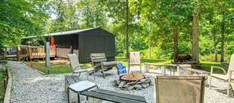Nancy Cabin w/ Fire Pit Near Lake Cumberland!