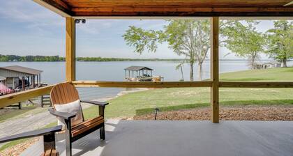 'sunset Paradise' on Weiss Lake w/ Private Dock!