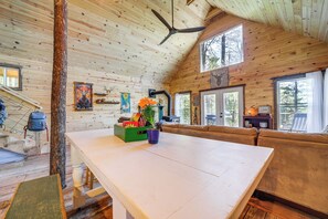 House (1 Bedroom) | Interior - Secluded Brevard Cabin w/ Private Waterfall! (Brevard)