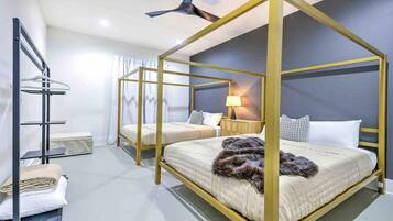 4 soverom, strykejern/-brett, wi-fi og sengetøy