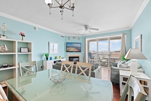 TV - Belmont Towers 509 by Seaside Vacations & Sales (Ocean City)