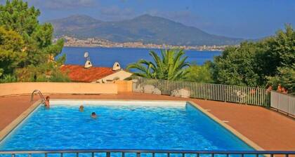 Appartement toit terrasse vue mer Porticcio