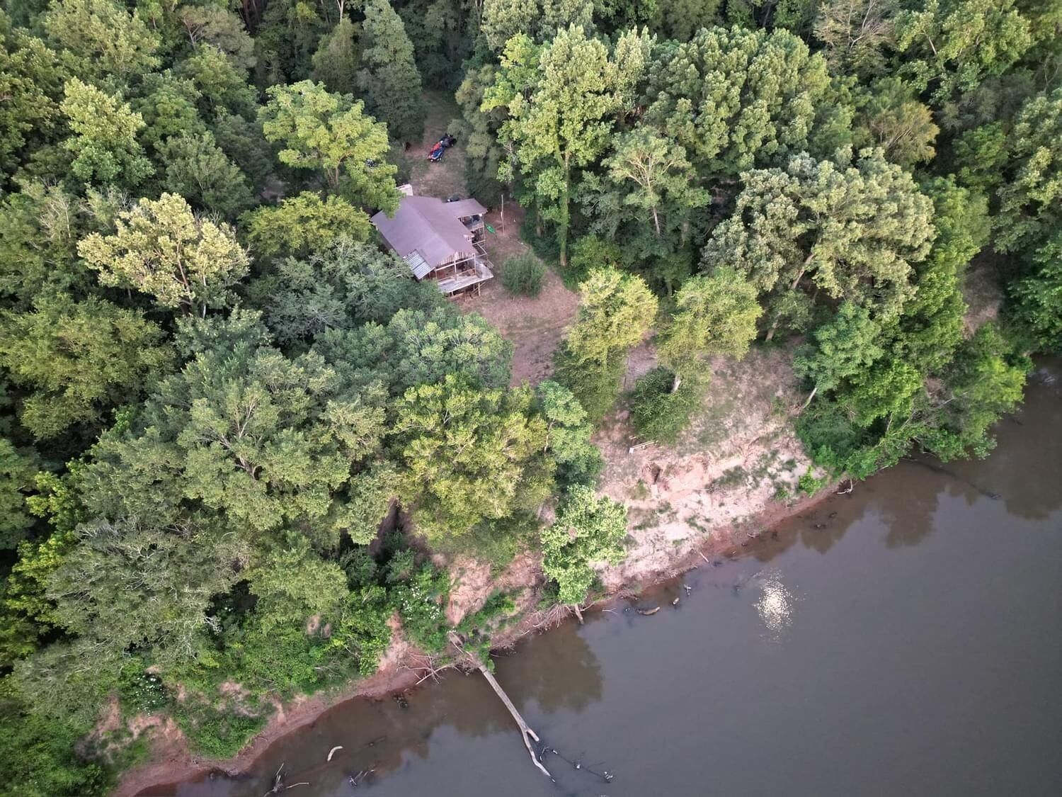 A Fisherman’s Dream, the finest fishing spot on the Flint River