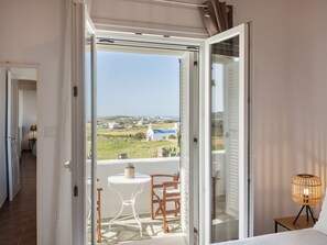 House | Balcony view - Myrsini Traditional Hillside Cottage (Paros)