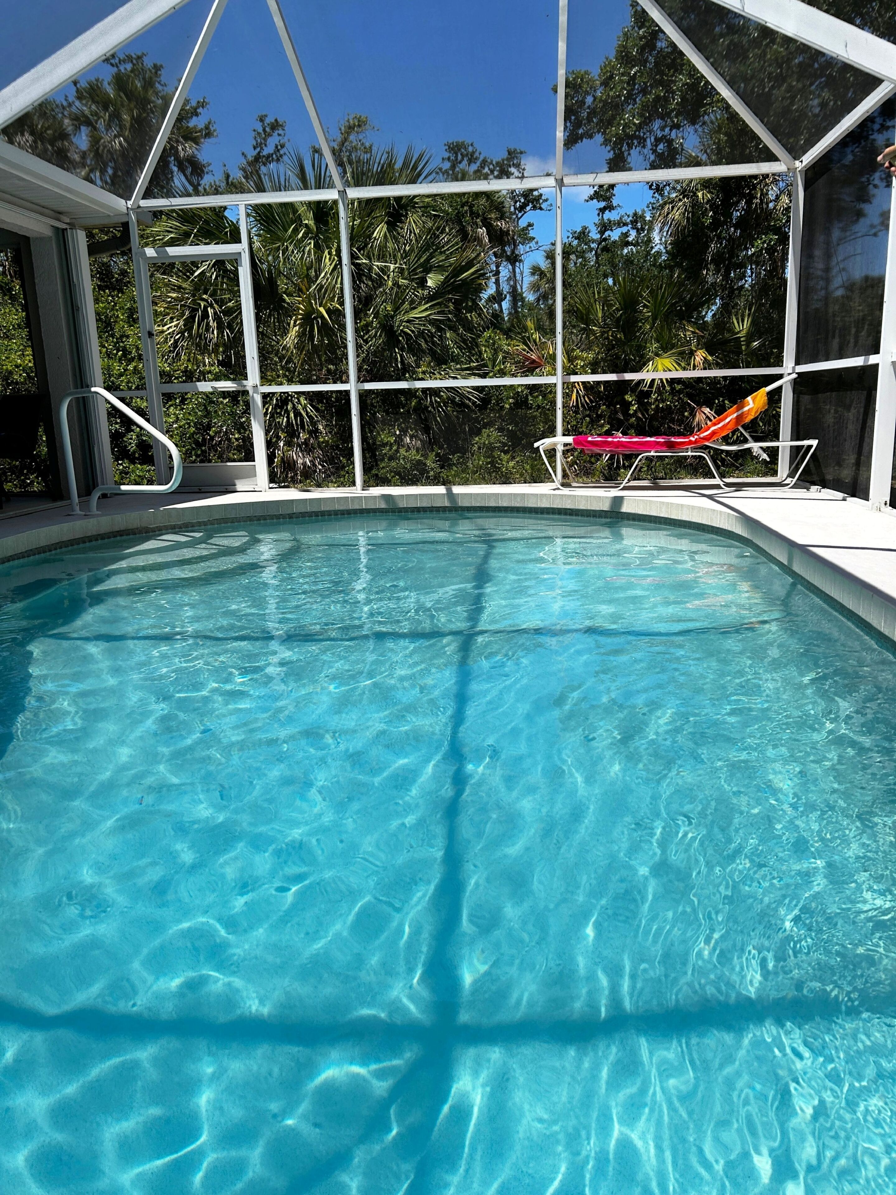 Indoor pool, a heated pool