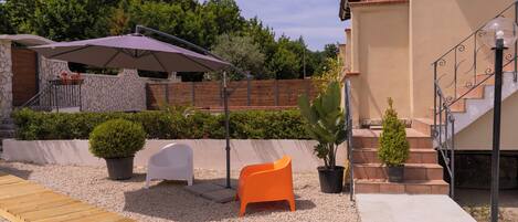 Façade de l’hébergement