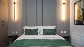 Hochwertige Bettwaren, Pillowtop-Betten, Minibar, Zimmersafe