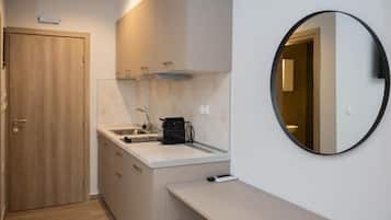 Literie de qualité supérieure, surmatelas, minibar