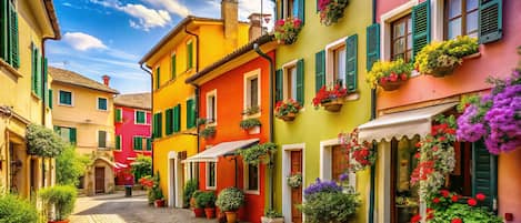 Apartment, 1 Bedroom, Terrace, City View | Exterior